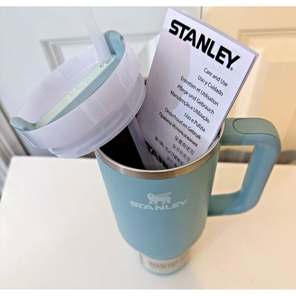 Stanley / The Quencher H2.0 FLOWSTATE™ Tumbler | 40 OZ Seafoam - Picture 7 of 8